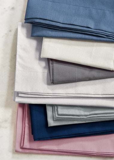 White Polycotton Fitted Bed Sheet