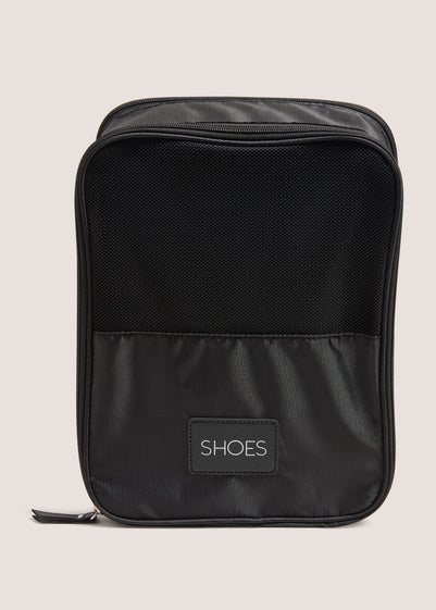 Black Shoe Bag
