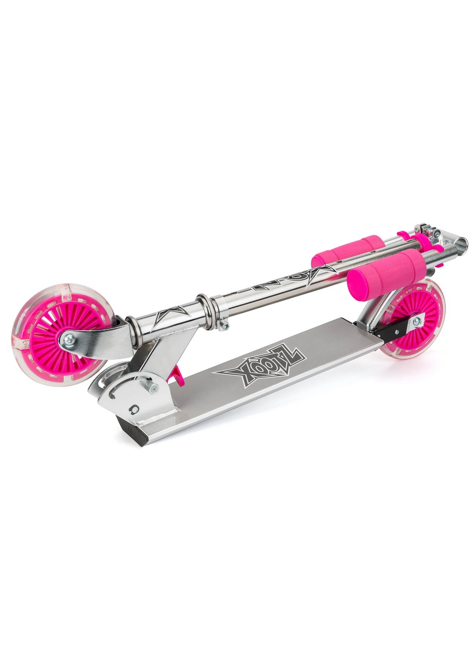 Xootz Folding Scooter LED Wheels