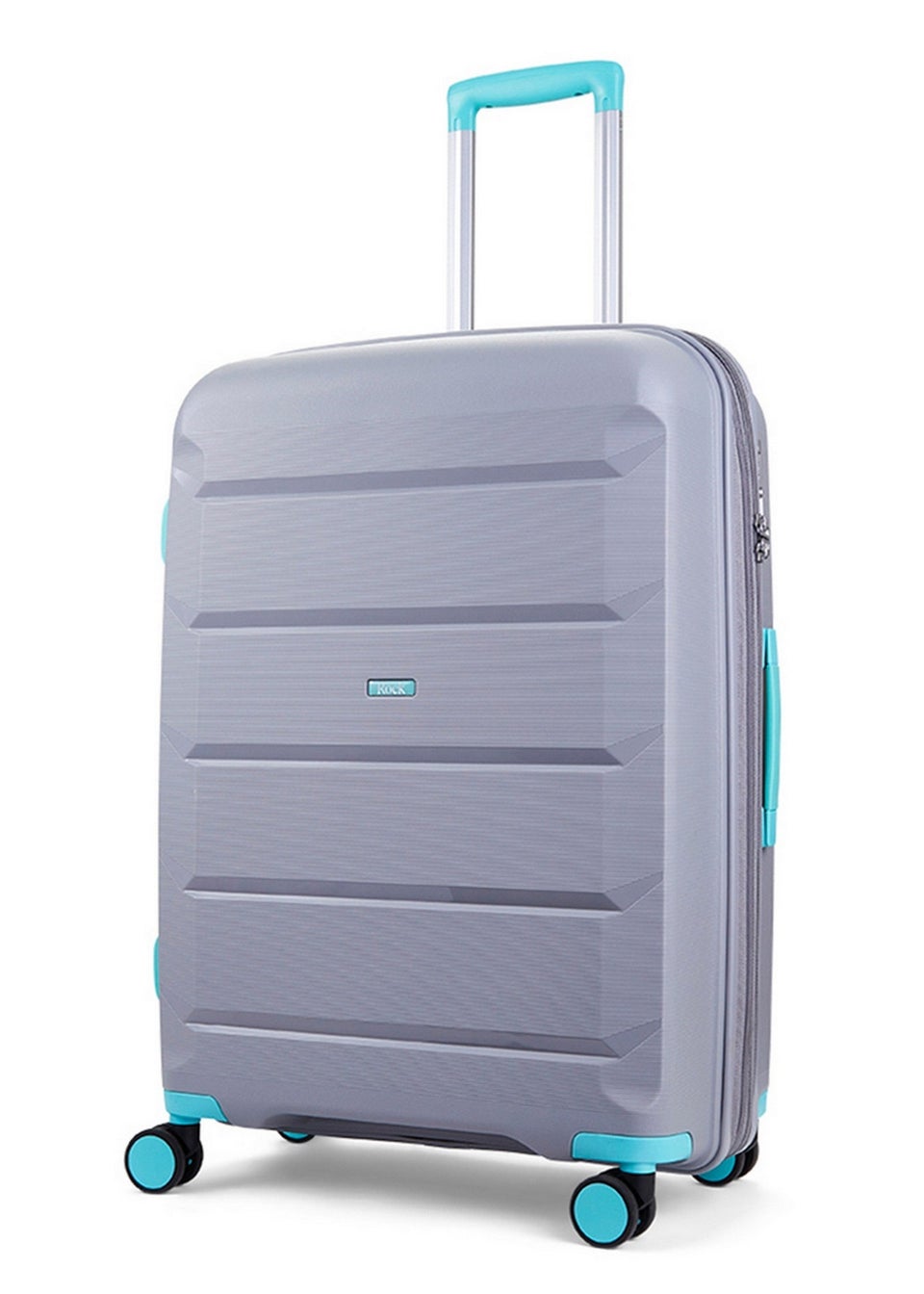 Rock Tulum Suitcase Grey/Aqua