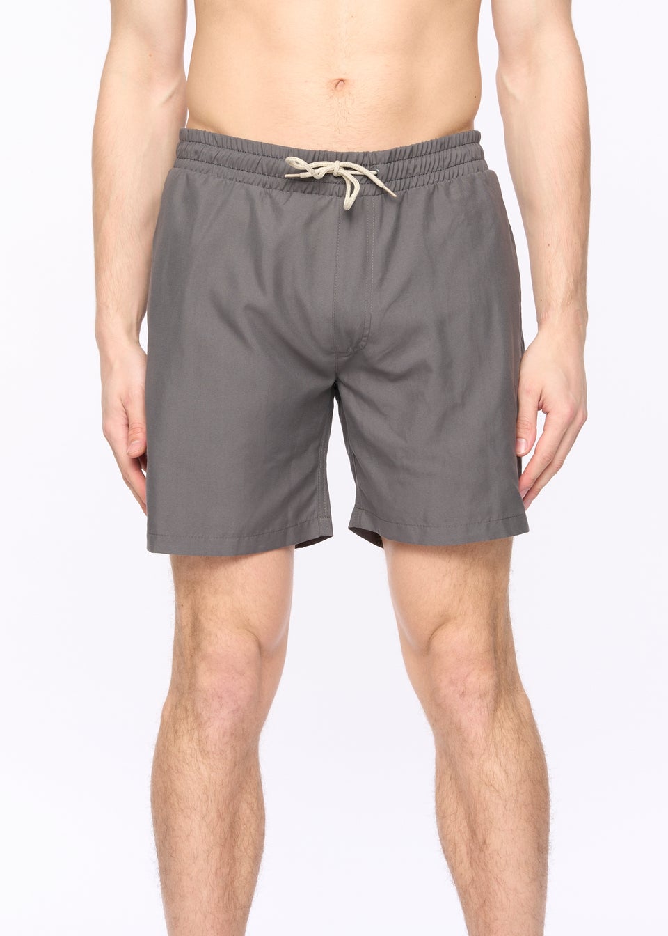 Crosshatch Charcoal Wabasso Swim Shorts